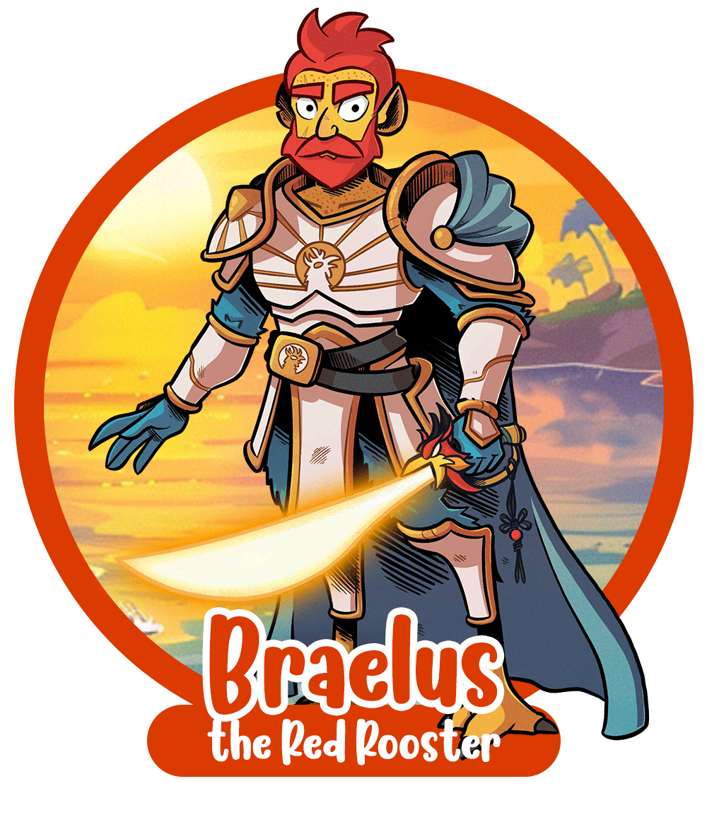 Braelus the Red Rooster