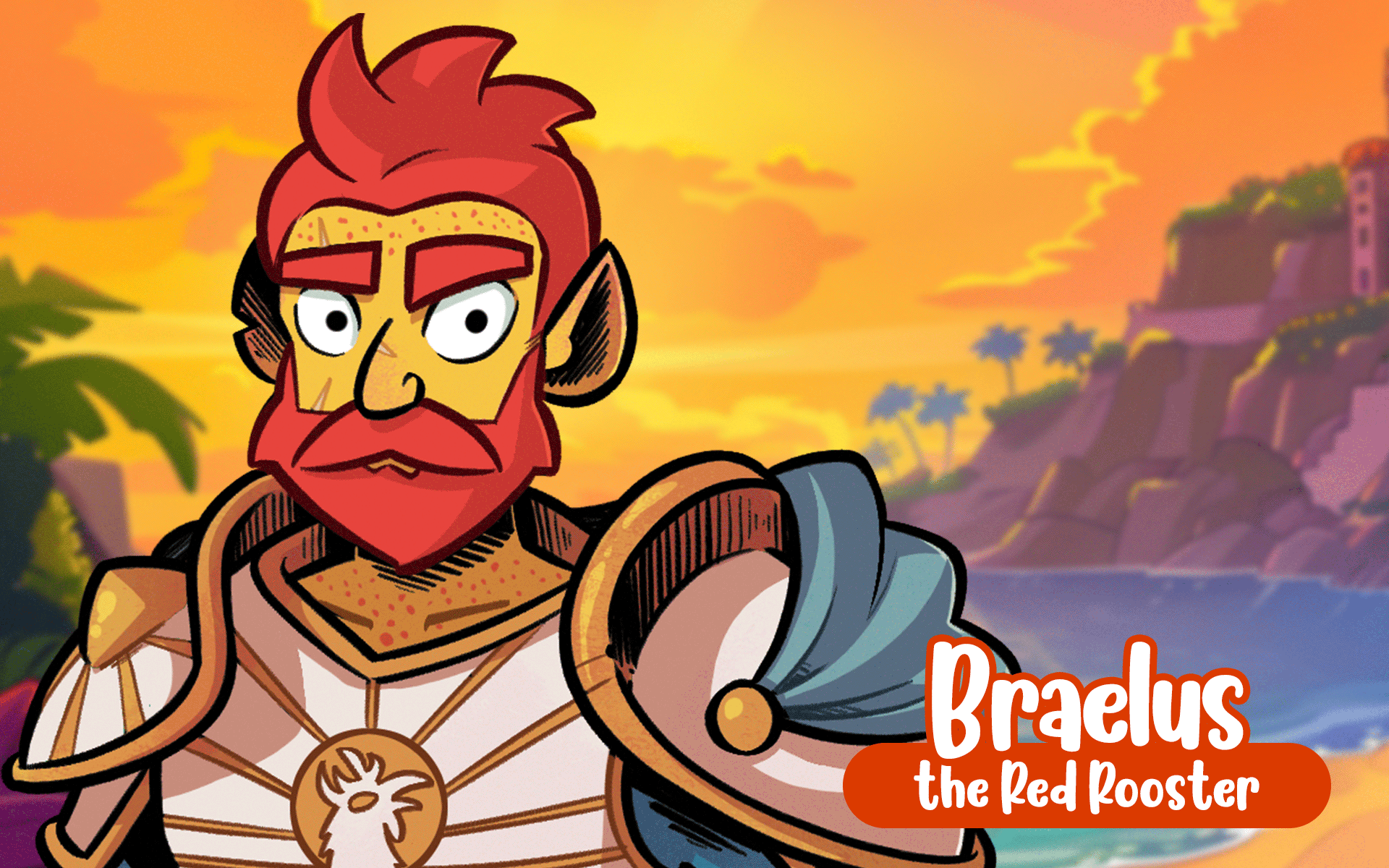 Braelus the Red Rooster
