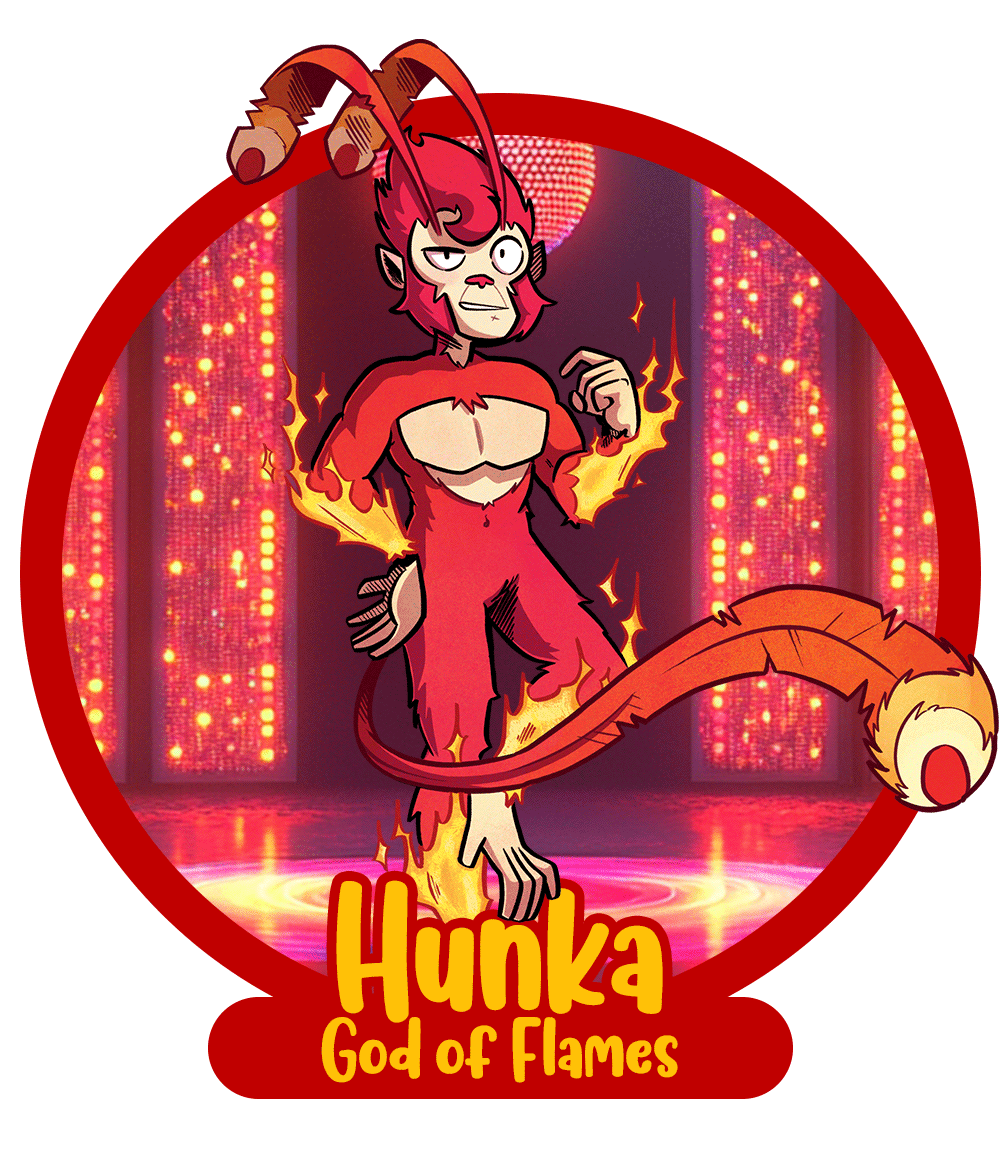 Hunka God of Flames